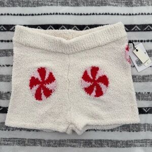 Peppermint Christmas Shorts